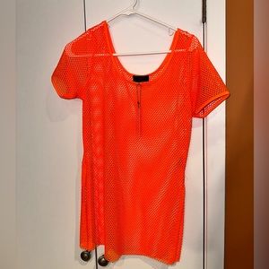 NWT Mesh swim coverup. Size L